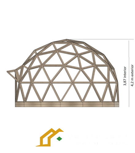 dome 3V, 6,56 diameter